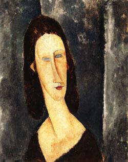 Amedeo Modigliani Blue Eyes ( Portrait of Madame Jeanne Hebuterne ) Germany oil painting art